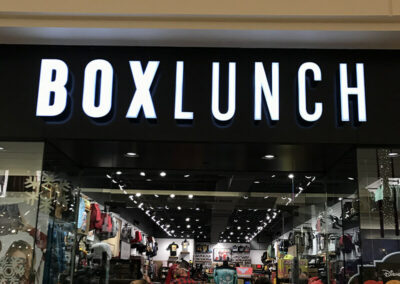 BoxLunch | Channel Letters | Graphik Display & Sign