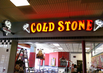 Cold Stone | Channel Letters | Graphik Display & Sign