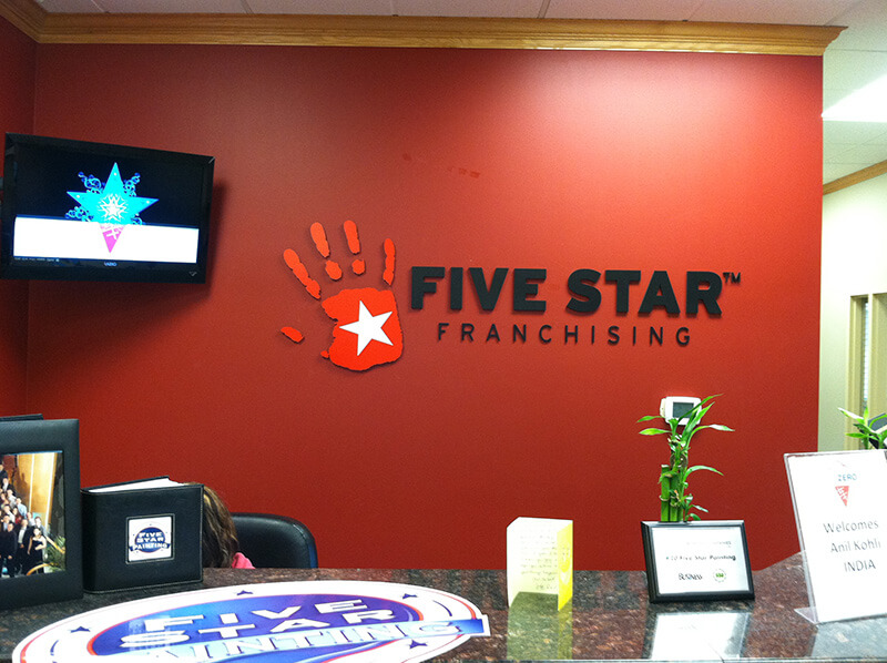 Architectural Sign | Five Star | Graphik Display & Sign