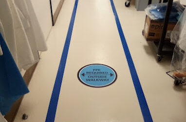 Tips for Using Floor Graphics for Wayfinding or Directional Cues